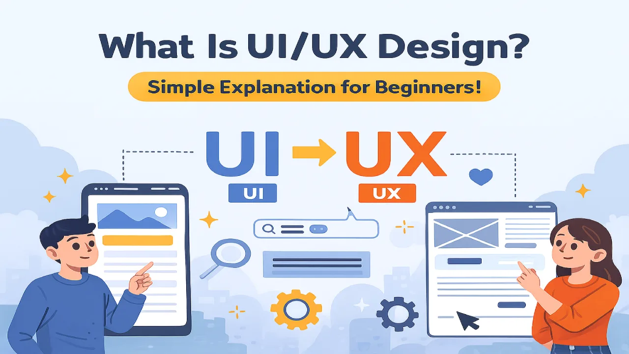 What Is UI/UX Design? Simple Explanation for Beginners