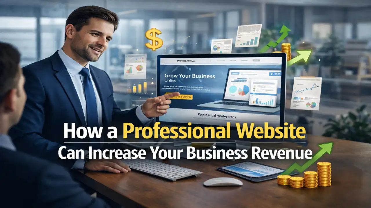 How a Professional Website Can Increase Your Business Revenue