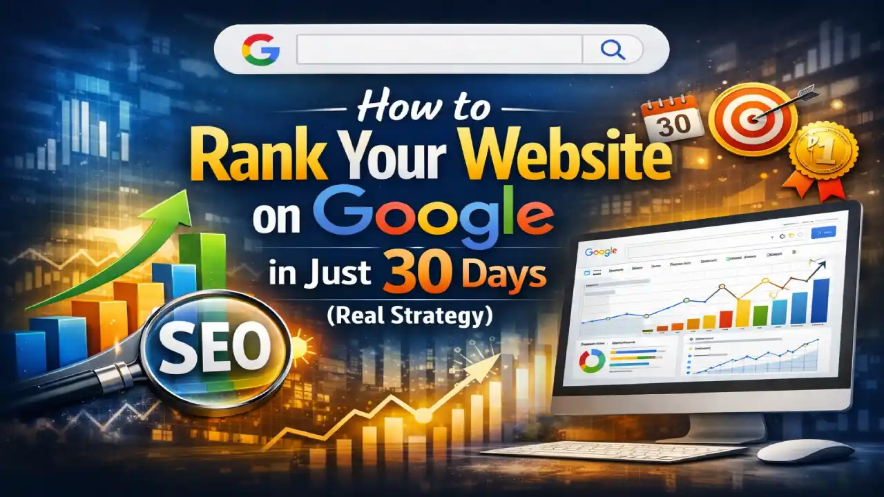 How to Rank Your Website on Google in Just 30 Days
